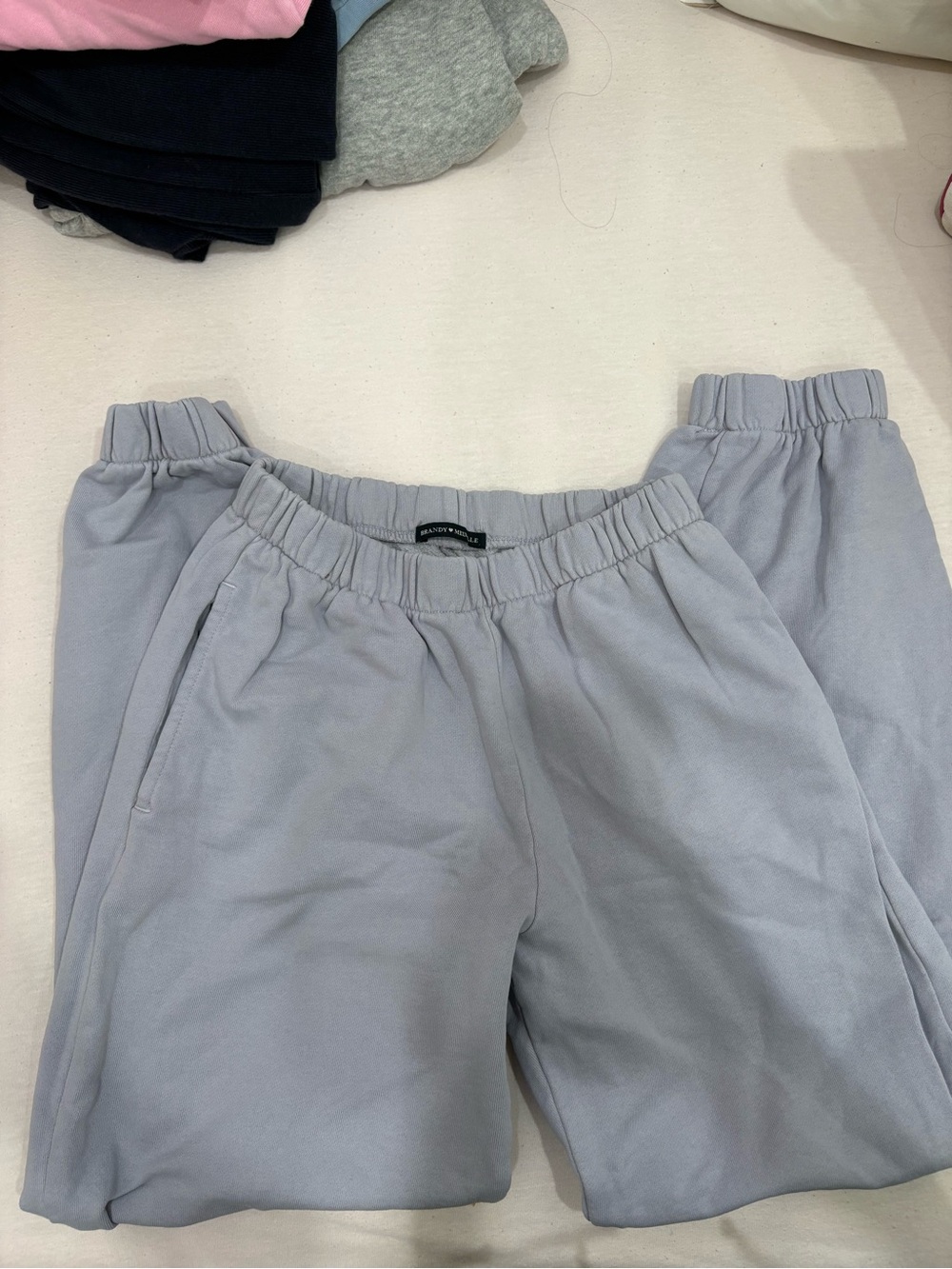 Brandy Melville Light blue Track Pants